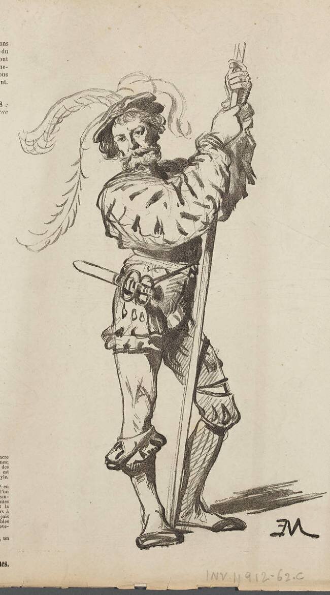 Lansquenet Jean-Louis-Ernest Meissonier