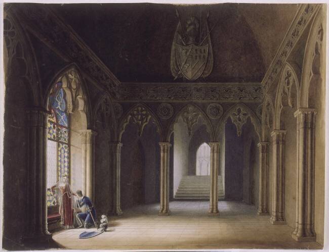 Le Départ du chevalier Hortense de Beauharnais