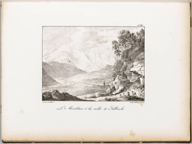 Le Mont-Blanc et la vallée de Sallanches Godefroy Engelmann