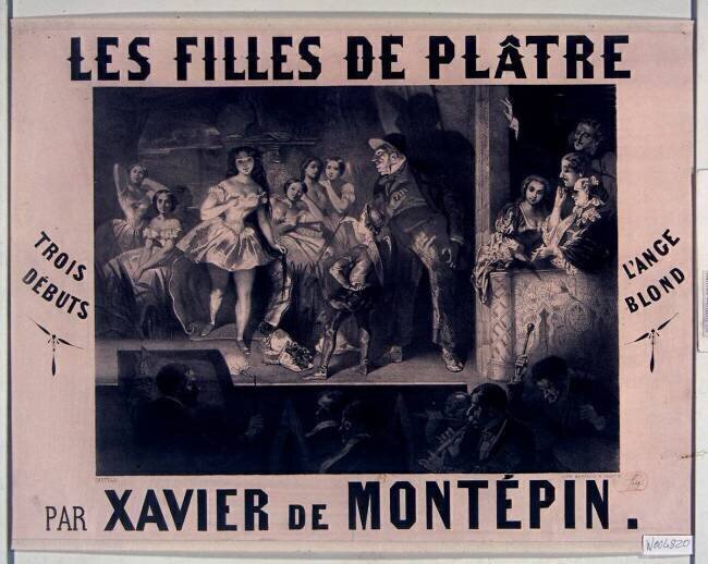Les filles de plâtre par Xavier de Montépin Horace Castelli