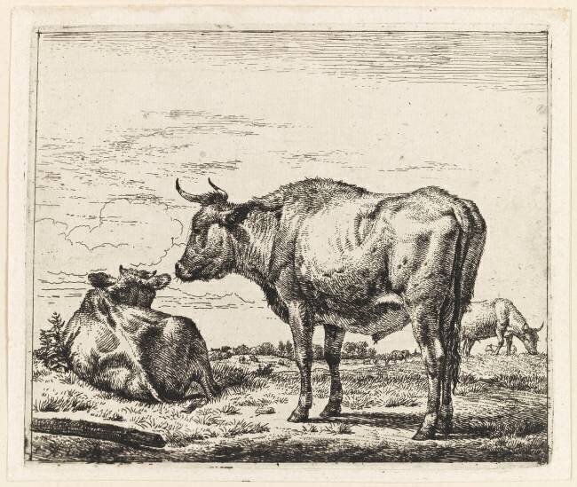 Les trois boeufs Adriaen van de Velde