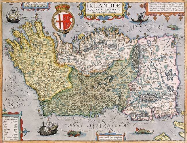 Map of Ireland English School