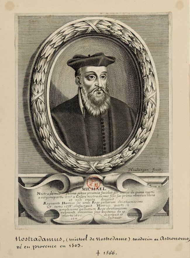Michel Nostradamus anonymous