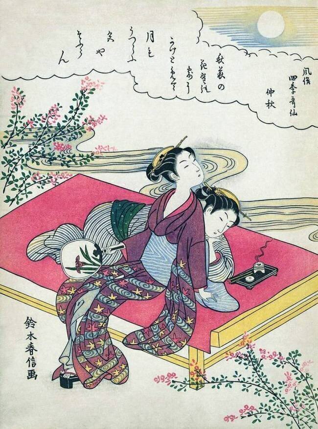 Mid Autumn Suzuki Harunobu