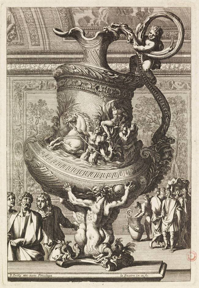 Modèle de vase Famille des Poilly