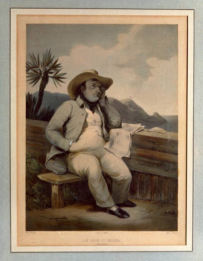 Napoléon Ier en planteur à Sainte-Hélène Franz Gerasch