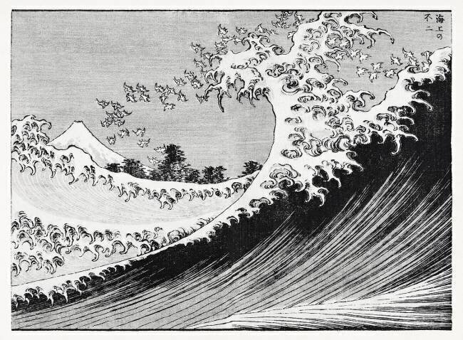 One Hundred Views of Mount Fuji Hokusai