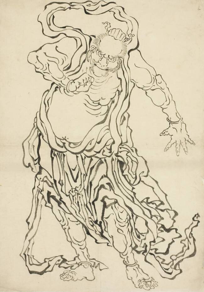 One of the Nio Hokusai