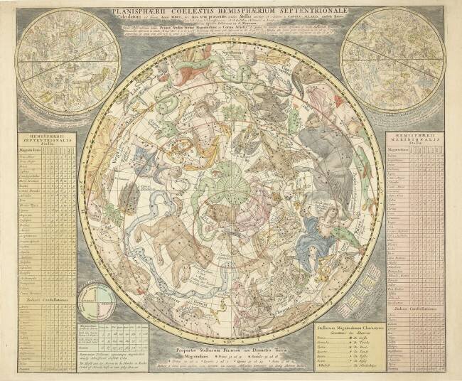 Planisphaerii Coelestis Hemisphaerium Septentrionale Carel Allard
