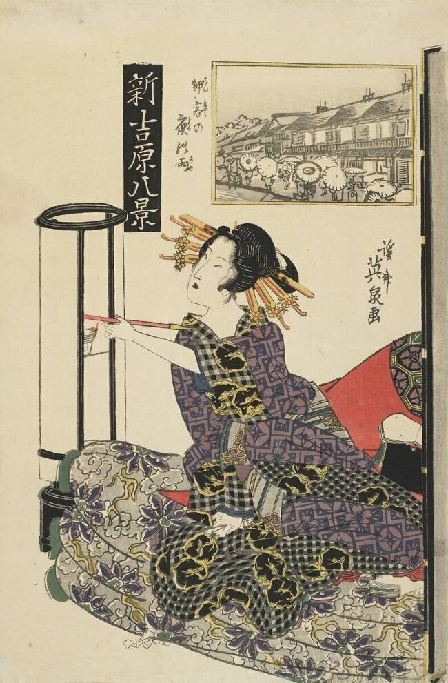 Rainy Night With a Regular Customer Keisai Eisen