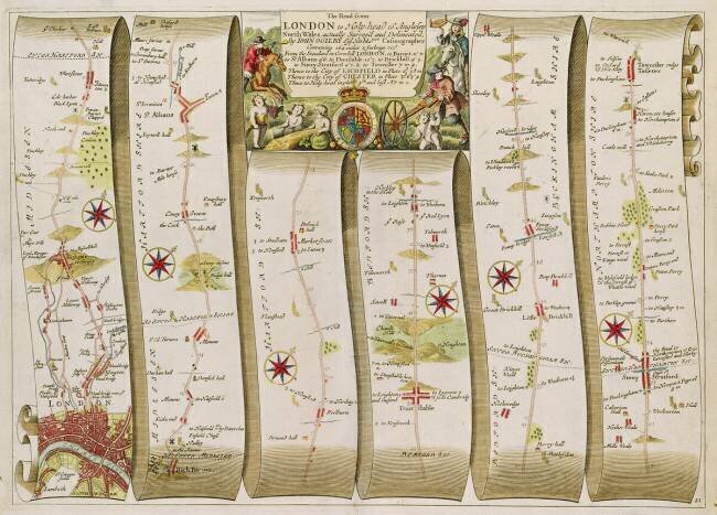 The Road from London to Holy-Head John Ogilby