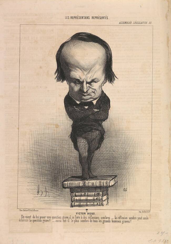 Victor Hugo Honoré Daumier