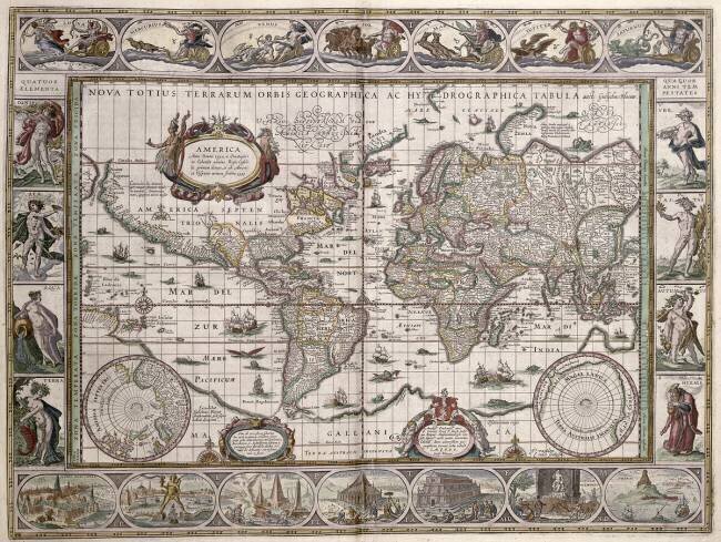 World Map Willem Blaeu
