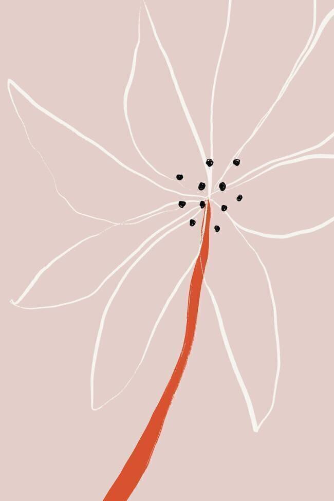Abstract Flower No 1 Anastasia Sawall