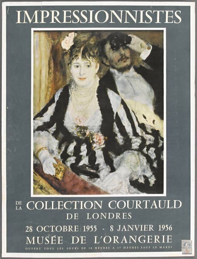 Affiche : Impressionistes de la collection Courtauld de Londres anonymous