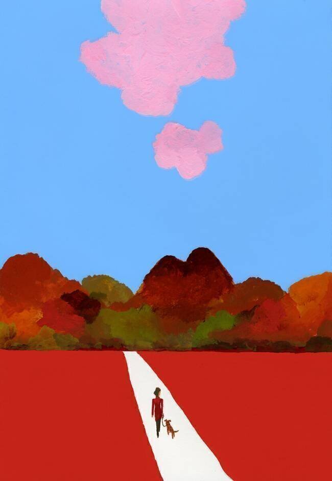 Autumn walking path Hiroyuki Izutsu