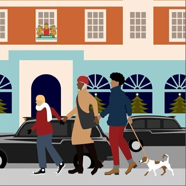 Christmas Shopping Claire Huntley