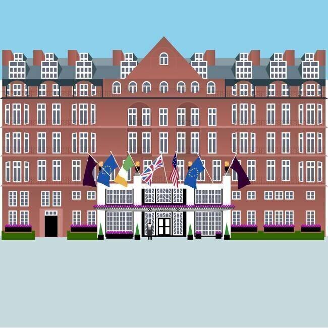 Claridges Hotel Claire Huntley