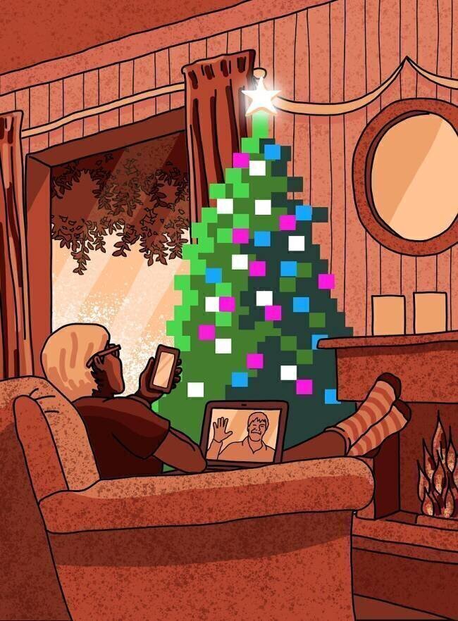 Digital Christmas Claire Huntley