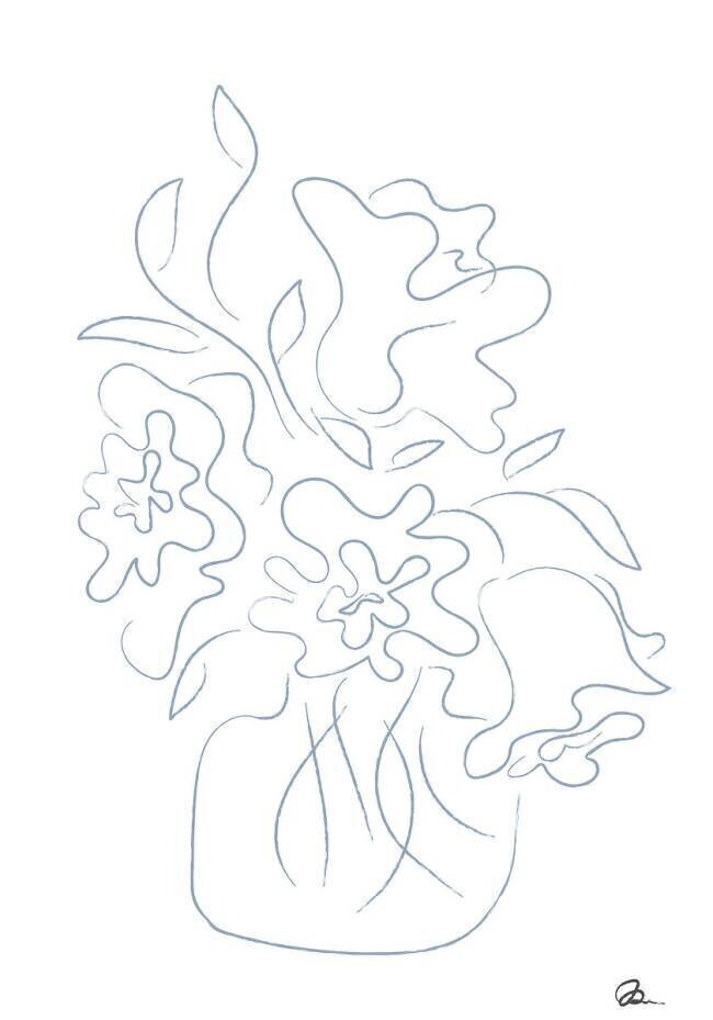 Flower Bouquet Sketch 1x Studio II
