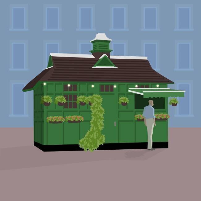 Hackney Carriage Hut, Russell Square Claire Huntley