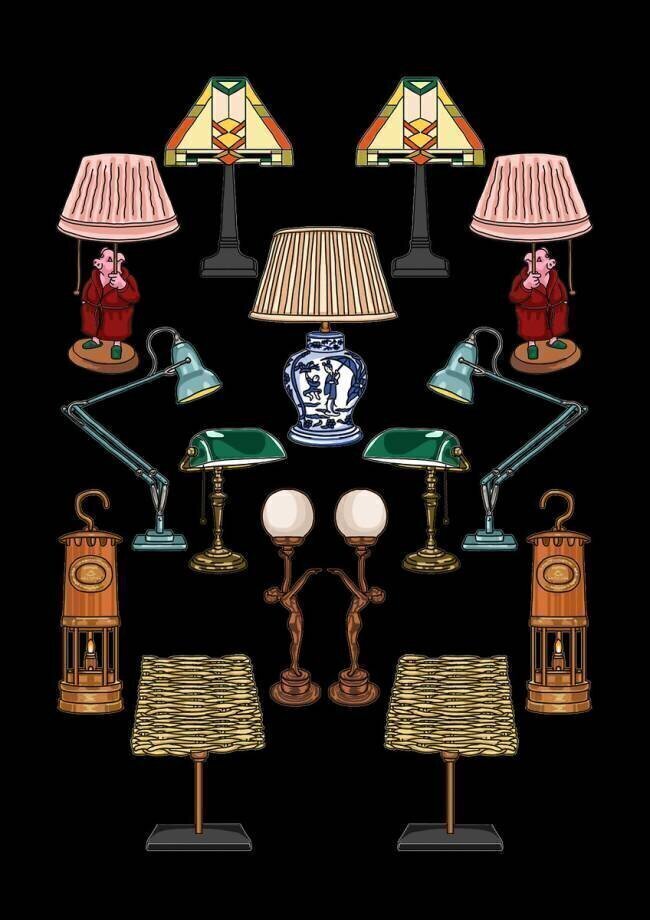 Lamp Light Claire Huntley