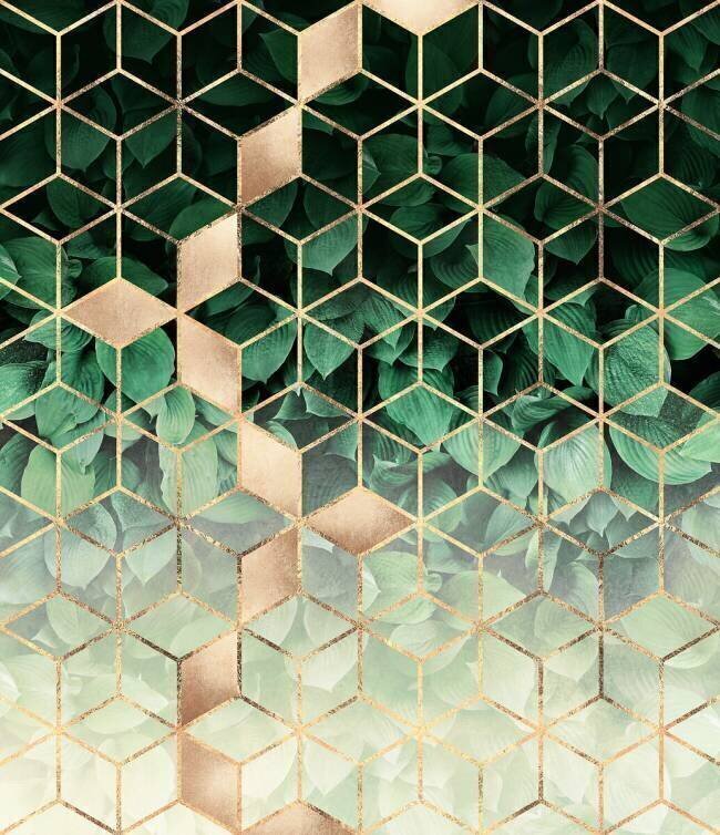 Leaves And Cubes Elisabeth Fredriksson
