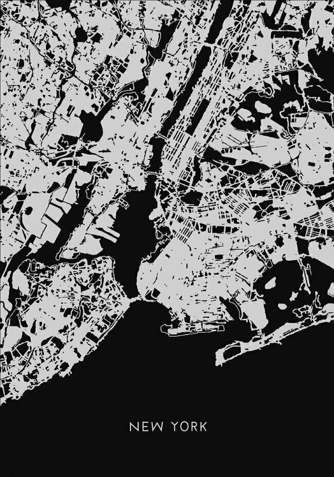 Map of New-York 1x Studio II