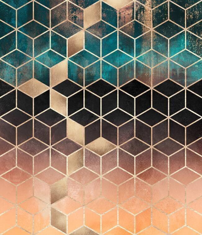 Ombre Dream Cubes Elisabeth Fredriksson