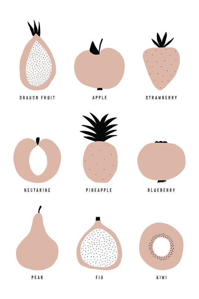 Pastel Fruits Anastasia Sawall