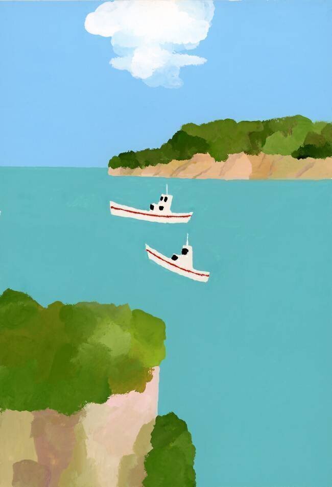 Peaceful sea Hiroyuki Izutsu