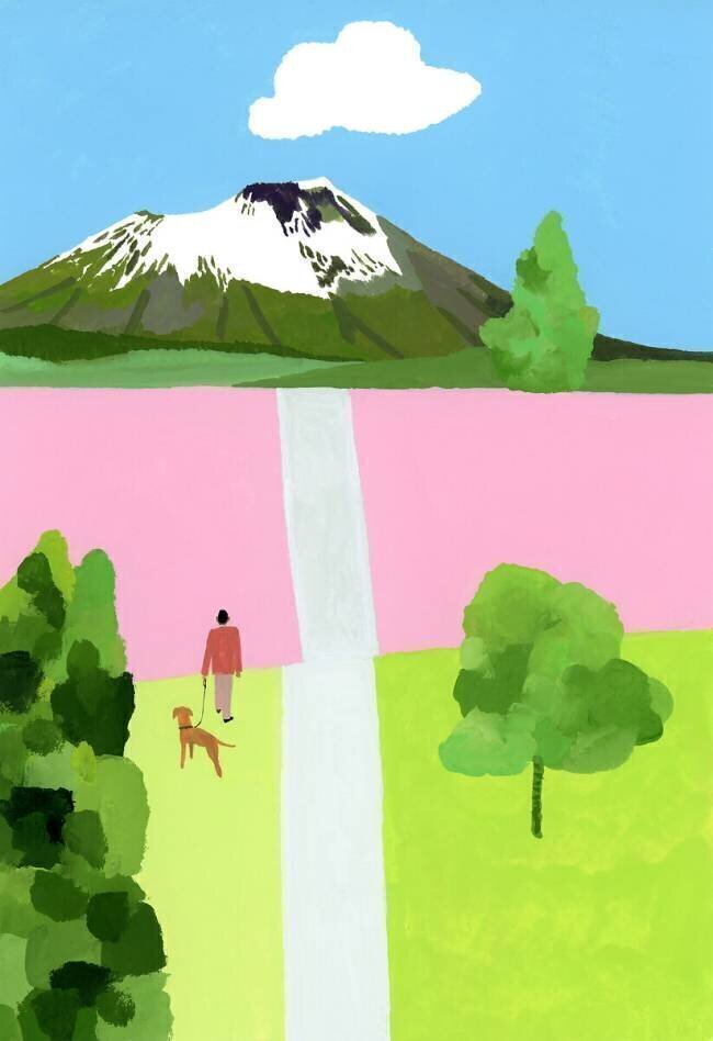 Pink Hill Hiroyuki Izutsu