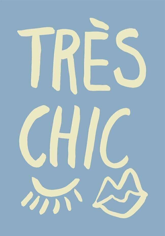 Très chic bleu 1x Studio II