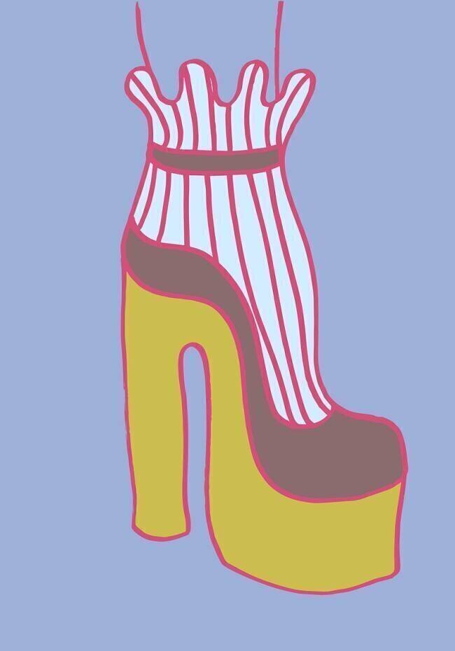Yellow Heel 1x Studio