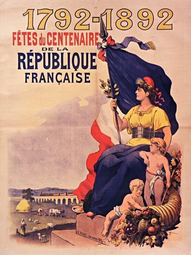 1792 [Mille sept cent quatre vingt douze]-1892 Fêtes du Centenaire de la République française anonymous
