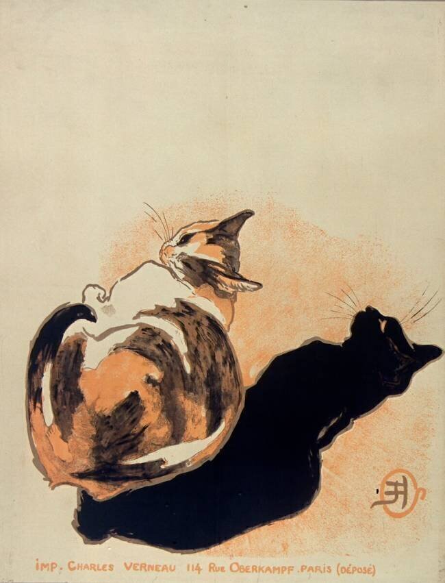 A la Bodinière : Exposition de l'oeuvre dessiné et peint de Steinlen Théophile Alexandre Steinlen
