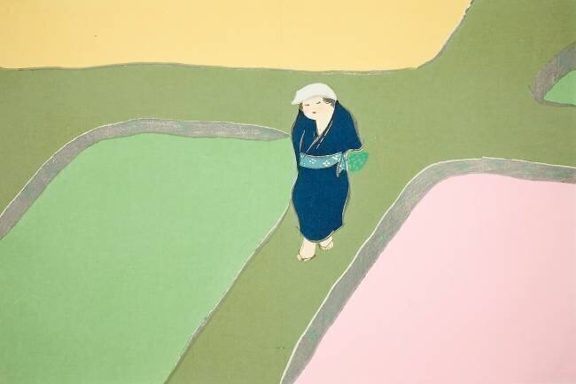 A Walk Around the Paddy Fields Kamisaka Sekka