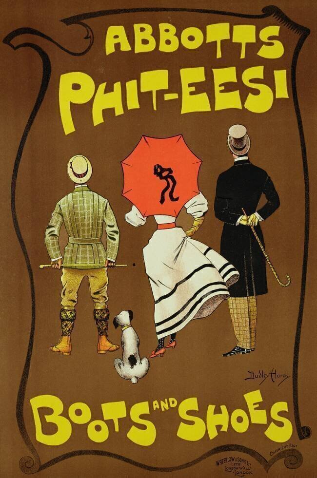Abbotts Phit-Eesi Boots and Shoes Dudley Hardy