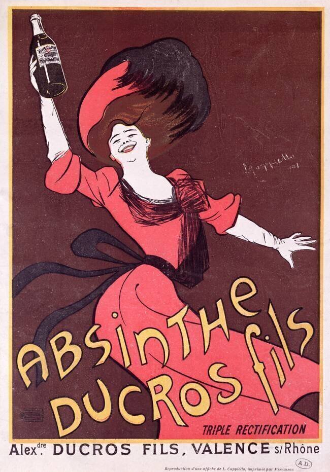Absinthe Ducros fils Leonetto Cappiello