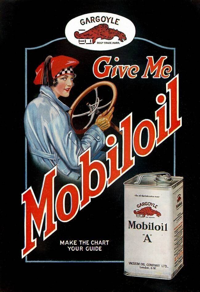 Advertisement for Mobiloil anonymous