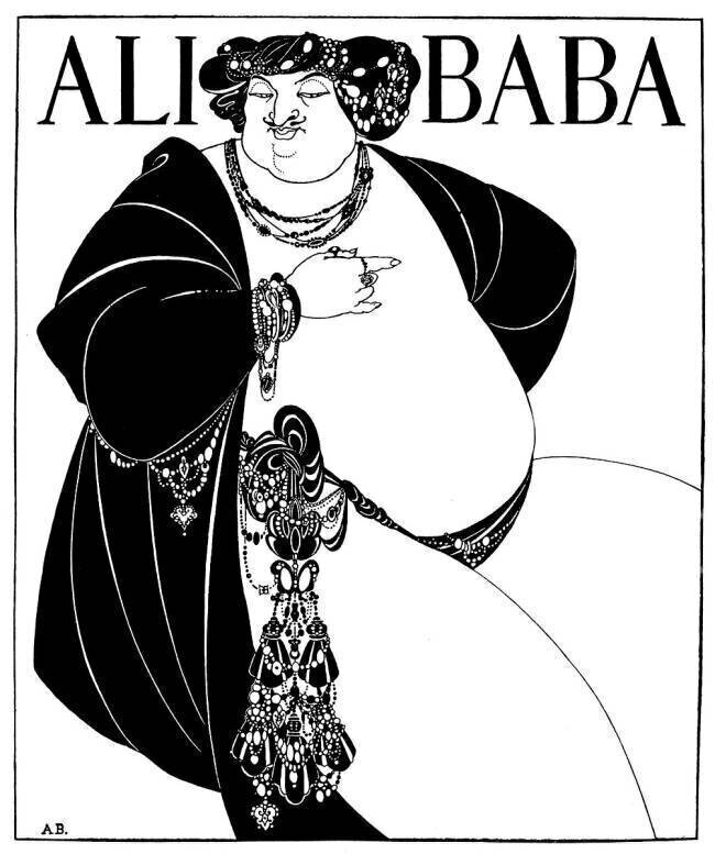 Ali Baba Aubrey Beardsley