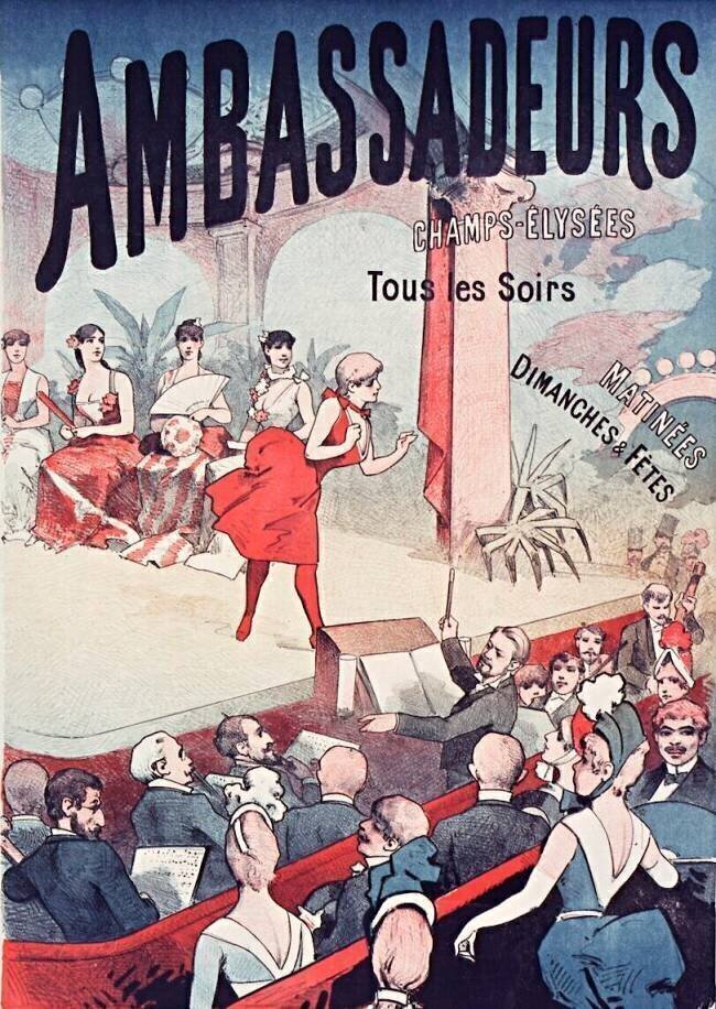 Ambassadeurs, Champs-Elysées : tous les soirs, matinées, dimanches & fêtes anonymous
