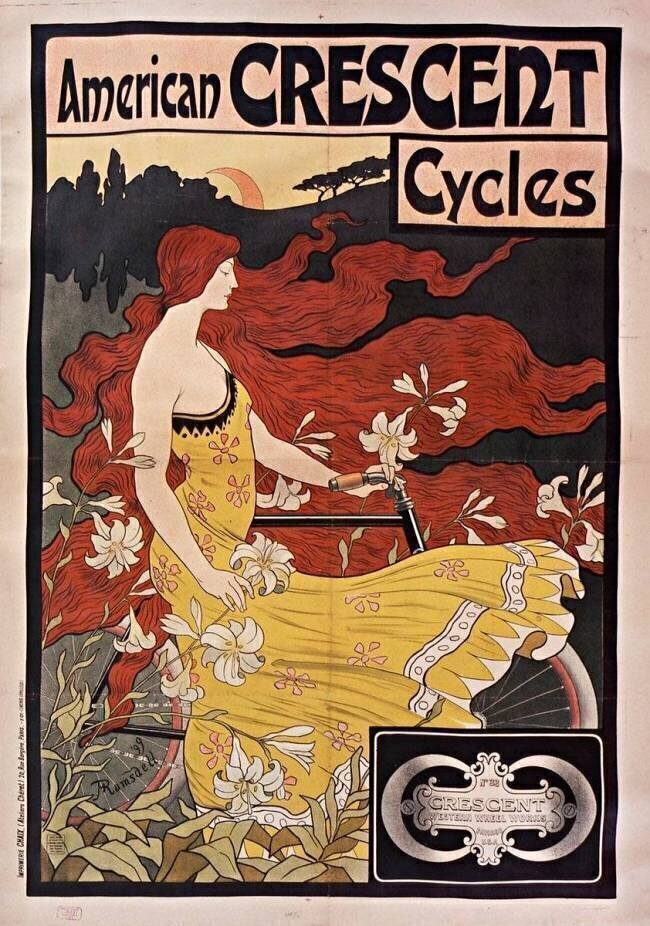 American Crescent cycles... Frederick Ramsdell