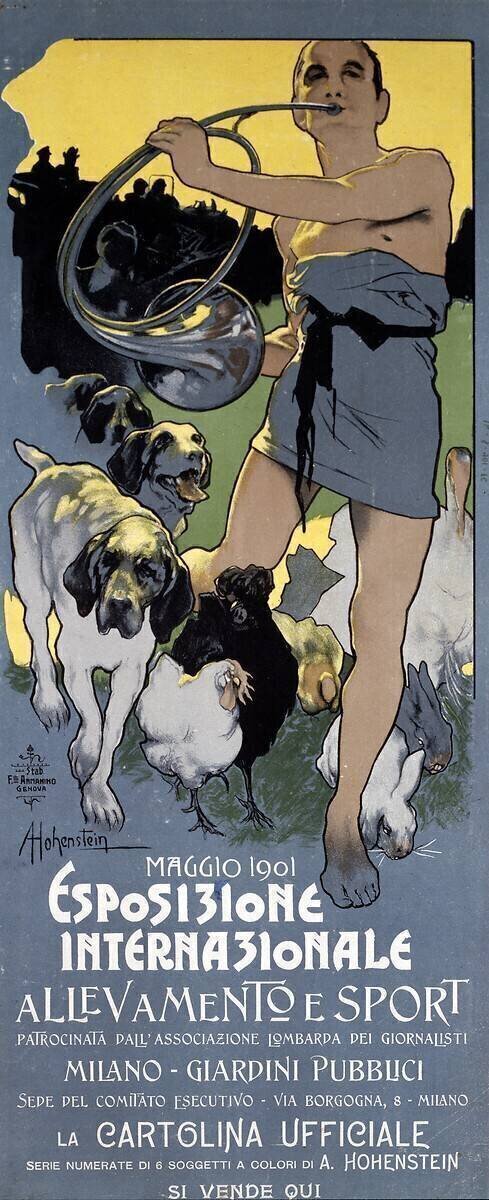 Animal Husbandry and Sport Adolfo Hohenstein