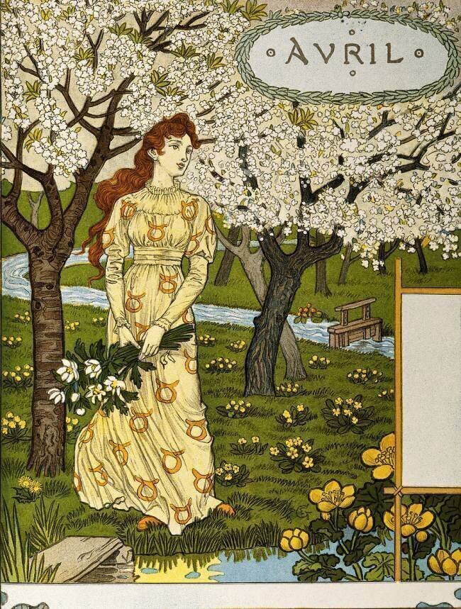 April Eugène Grasset