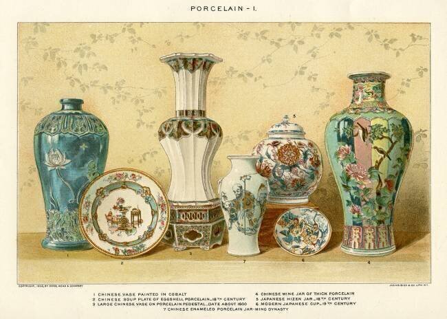 Asian Porcelains Julius Bien