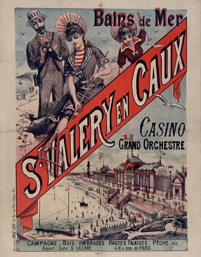 Bains de mer, St Valéry en Caux anonymous