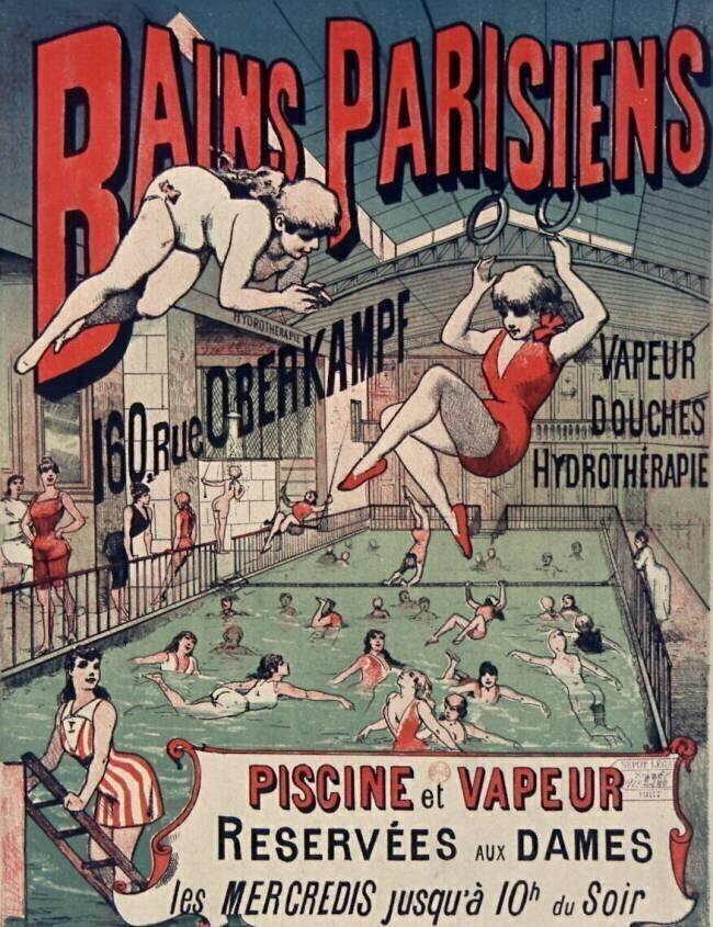 Bains parisiens, 160 rue Oberkampf. Vapeur, douches, hydrothérapie... anonymous