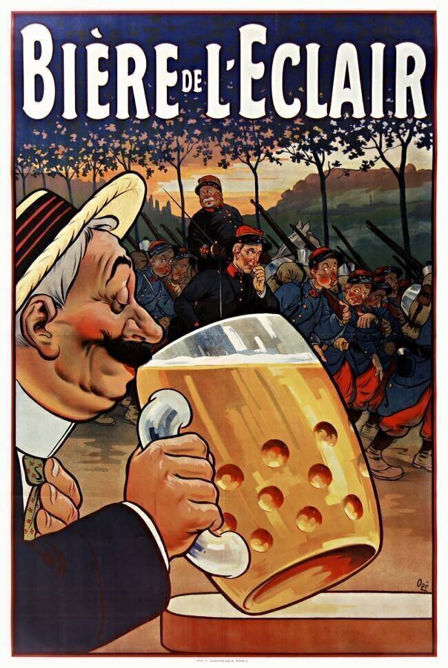 Bière de l'Eclair Eugène Ogé