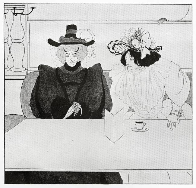 Black Coffee Aubrey Beardsley